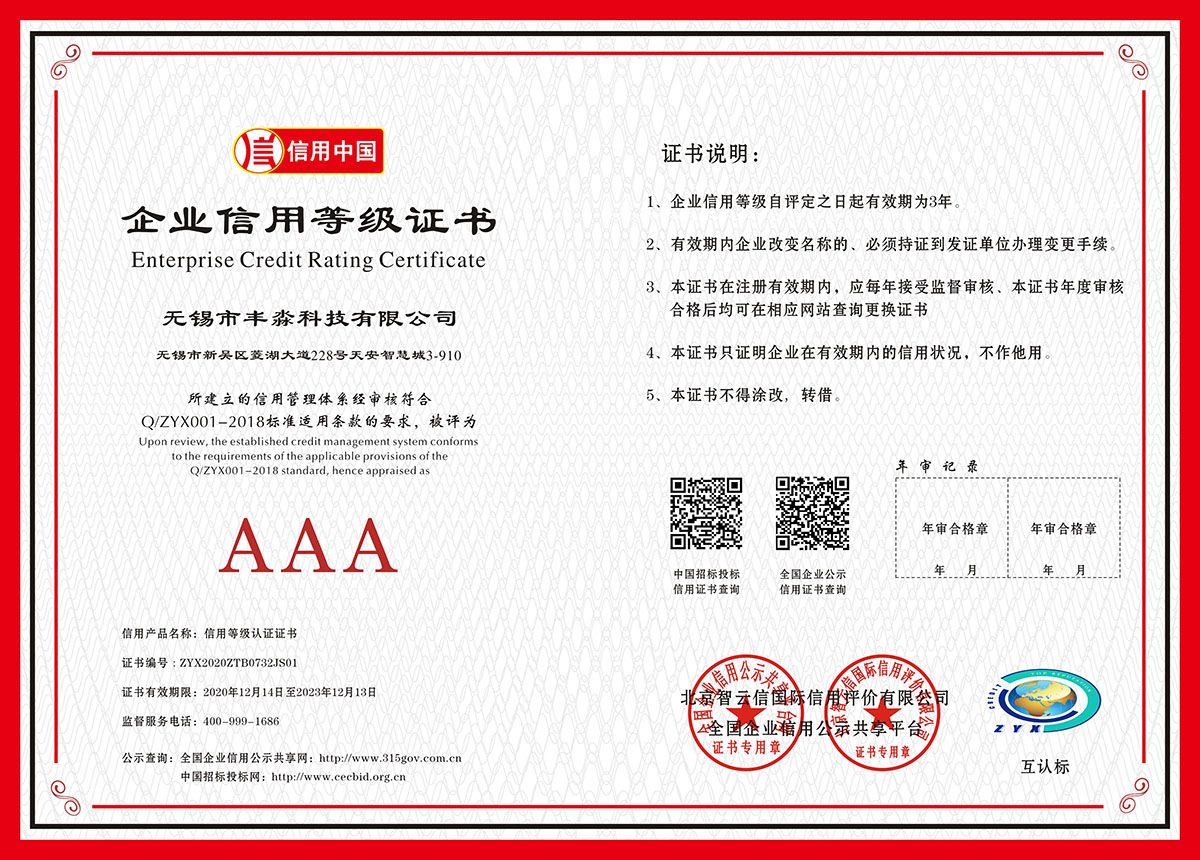 企業信用等級單位